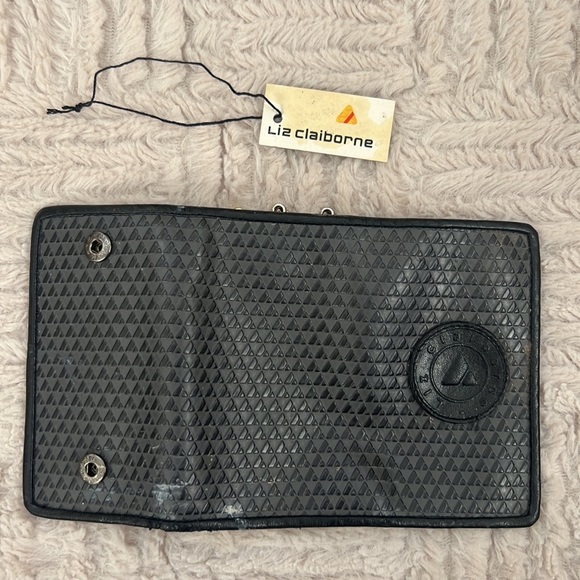 Vintage Liz Claiborne key wallet black - Picture 6 of 16